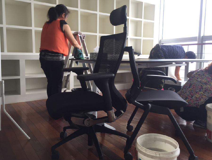 云梦县办公室清洁案例