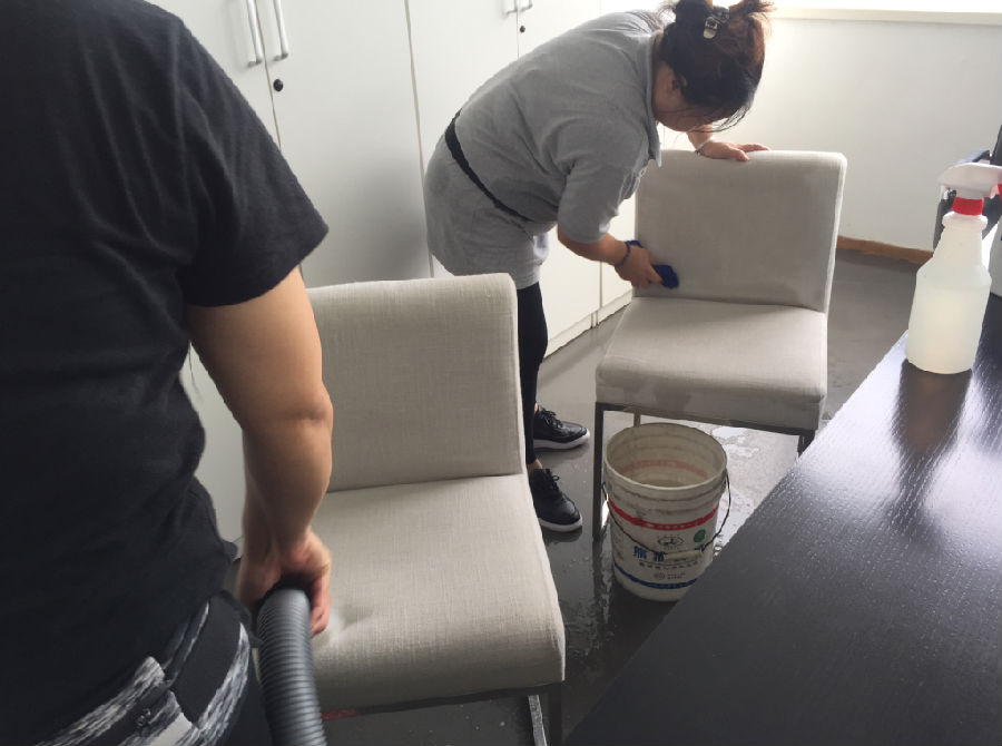 云梦县沙发清洗案例