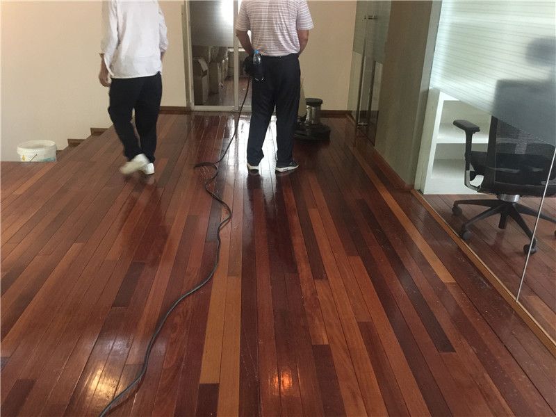 云梦县地面清洗案例