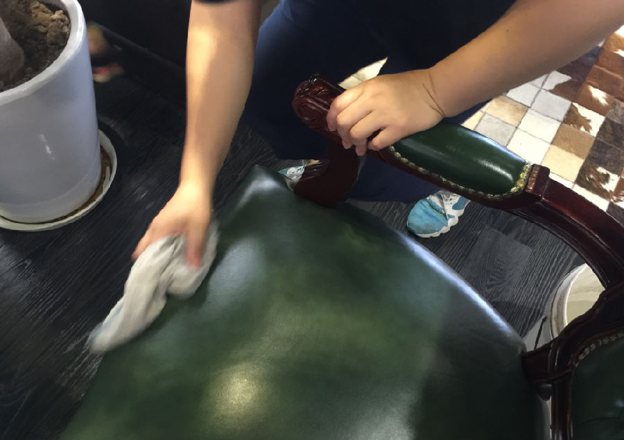 云梦县家具清洗案例